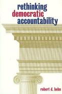 Rethinking Democratic Accountability cover