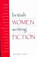 British Women Writing Fiction cover