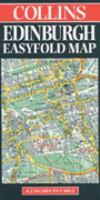 Collins Edinburgh Easyfold Map: 4.2 Inches to 1 Mile cover