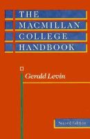 The MacMillan College Handbook cover