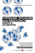 Capitalism, Socialism, and Democracy cover