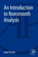 An Introduction to Nonsmooth Analysis cover