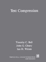 Text Compression cover