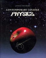 Contemporary College Physics cover