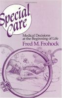 Special Care Medical Decisions at the Beginning of Life cover