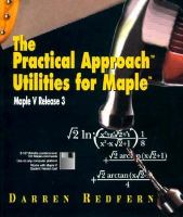 The Practical Approach Utilities for Maple cover