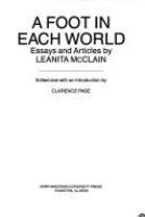 A Foot in Each World: Essays and Articles cover