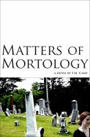 Matters of Mortology cover