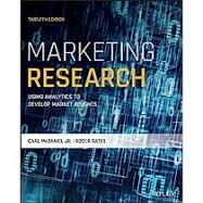 Marketing Research, 12th Edition cover