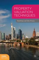 Property Valuation Techniques cover