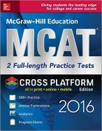 McGraw-Hill Education MCAT 2 Full-Length Practice Tests 2016 Cross-Platform Edition cover