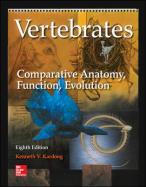 Vertebrates: Comparative Anatomy, Function, Evolution, 8th edition by Kardong cover