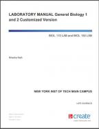 Lab Manual General Biology 1 and 2 - NYIT Custom cover