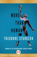 More Than Human cover