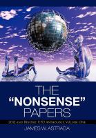 The Nonsense Papers : 2012 and Beyond: Ufo Anthology cover