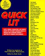 Quick Lit: Plots, Themes, Characters, and Sample Essays for the Most Assigned Books in English and Literature Courses--Written by cover
