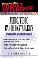 Audio/Video Cable Installer's Pocket Guide cover