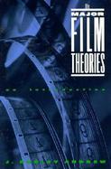 The Major Film Theories An Introduction cover