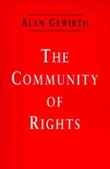 The Community of Rights cover