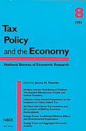 Tax Policy and the Economy (volume8) cover