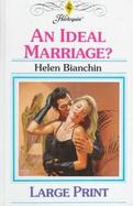 An Ideal Marriage? cover