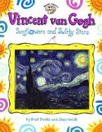Vincent Van Gogh Sunflowers and Swirly Stars cover