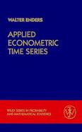 Applied Econometric Times Series cover
