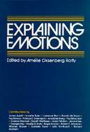 Explaining Emotions cover