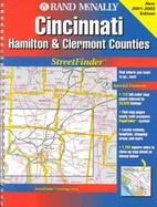 Rand McNally Cincinnati Hamilton & Clermont Counties Streetfinder cover