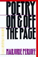 Poetry on & Off the Page Essays for Emergent Occasions cover