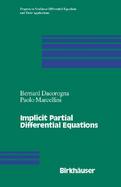 Implicit Partial Differential Equations cover