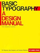 Basic Typography A Design Manual cover