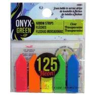 Onyx and Green 125-Pack Self-Adhesive Arrow Strips cover
