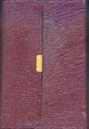 Biblia Santa Nueva Version Internacional Borgona Piel Artificial Con Broche cover