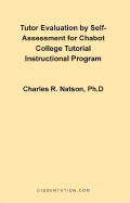 Tutor Evaluation by Self-Assessment for Chabot College Tutorial Instructional Program cover