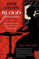 Jane Austen : Blood Persuasion cover