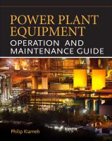 Power Plant Equipment Operation and Maintenance Guide cover