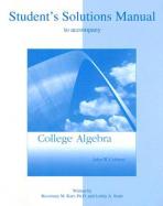 Student Solutions Manual to accompany College Algebra cover