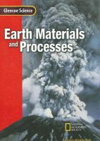 Earth Materials and Processes Course F cover