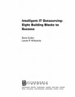 Intelligent IT Outsourcing- 8 Building Blocks to Success cover