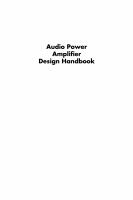 Audio Power Amplifier Design Handbook cover