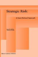Strategic Risk A State-Defined Approach cover