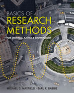 Basics of Research Methods for Criminal Justice and Criminology cover