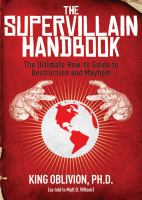 Supervillain Handbook : Your Guide to Making it Big in the Business of Evil cover