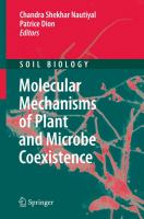 Molecular Mechanisms of Plant and Microbe Coexistence cover