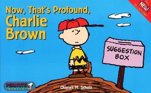 Now, That's Profound, Charlie Brown cover
