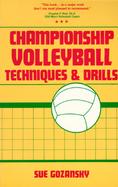 Championship Volleyball Techniques... cover