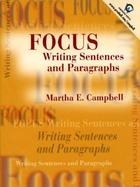 Focus Writing Sentences and Paragraphs cover