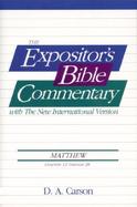 The Expositor's Bible Commentary With the New International Version  Matthew  Chapters 13 Through 28 (volume2) cover