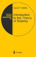 Introduction to the Theory of Stability cover